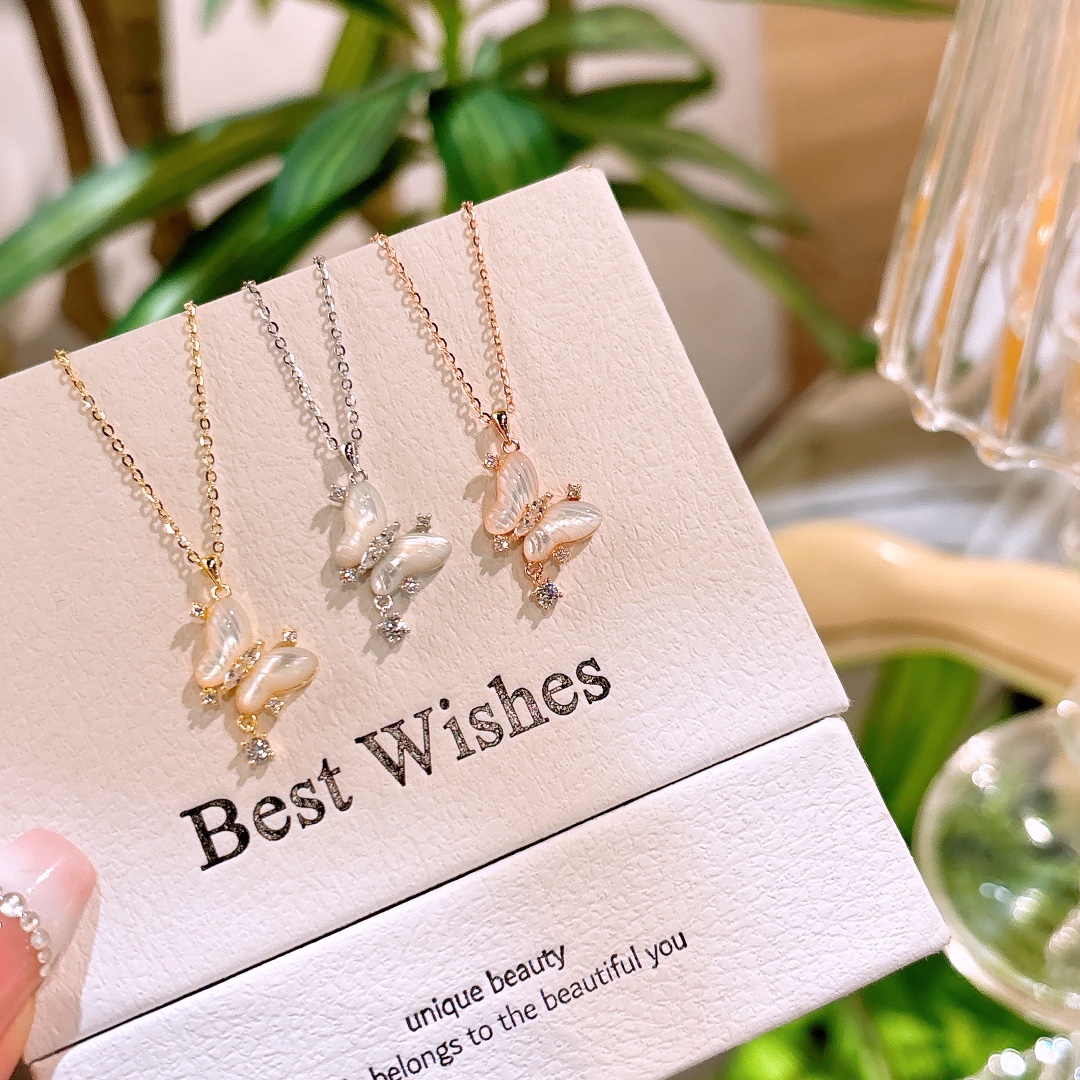 Hypoallergenic Silver Necklace Dainty Housewarming Gold