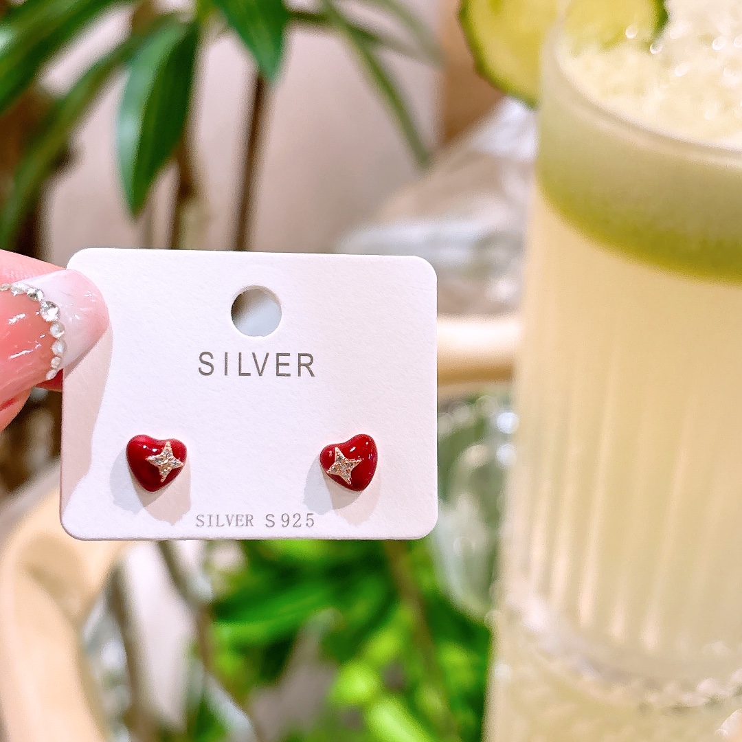 S925 Sterling Silver Earrings Ultra Minimal Travel Gold