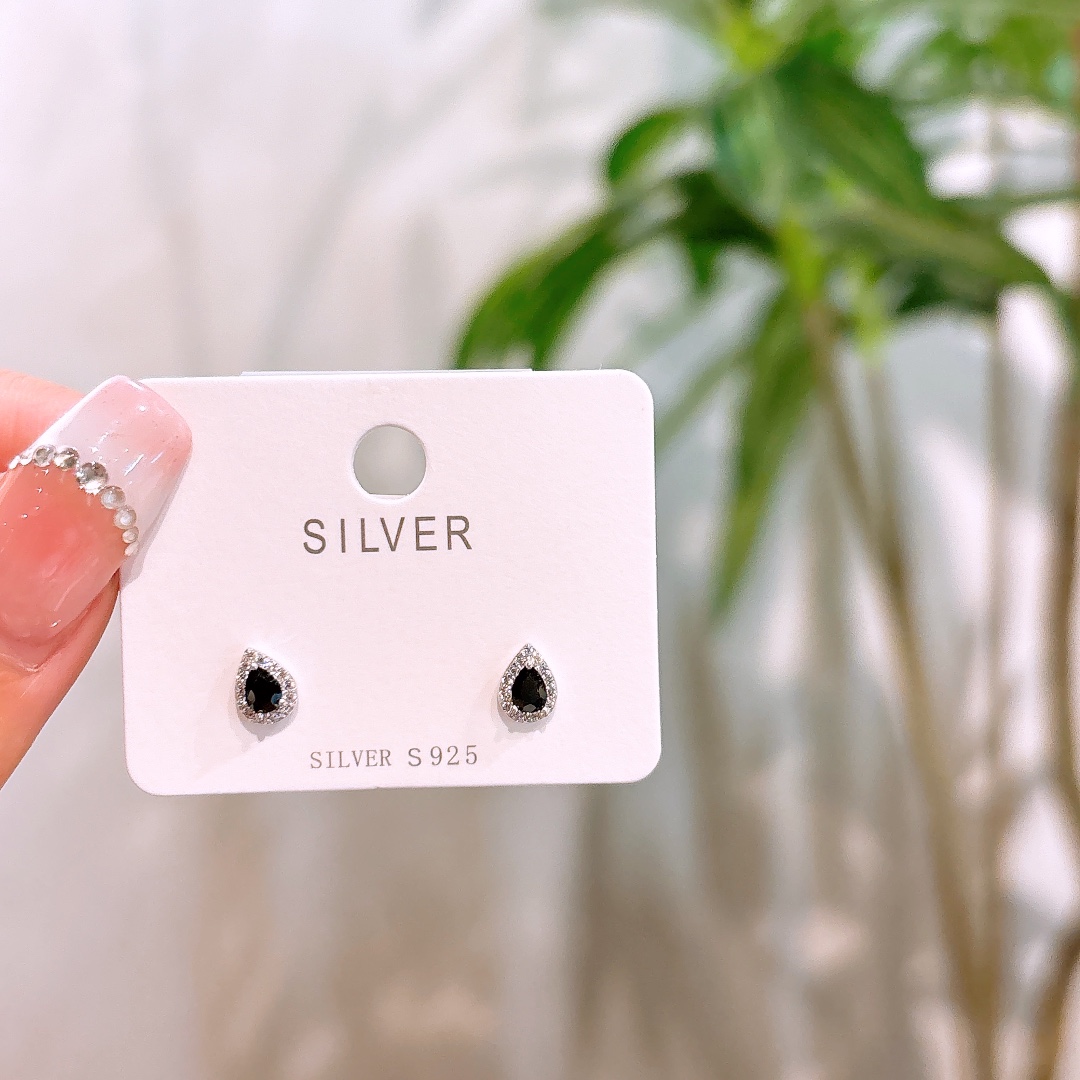 Low Allergy Silver Earrings Ultra Minimal Spring Festival Gold