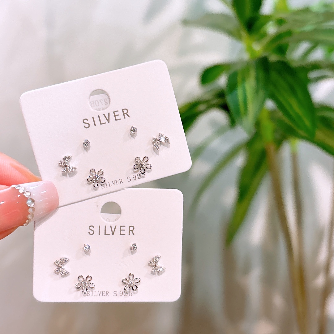 925 Silver Earrings Ethereal Gift for Her Gold