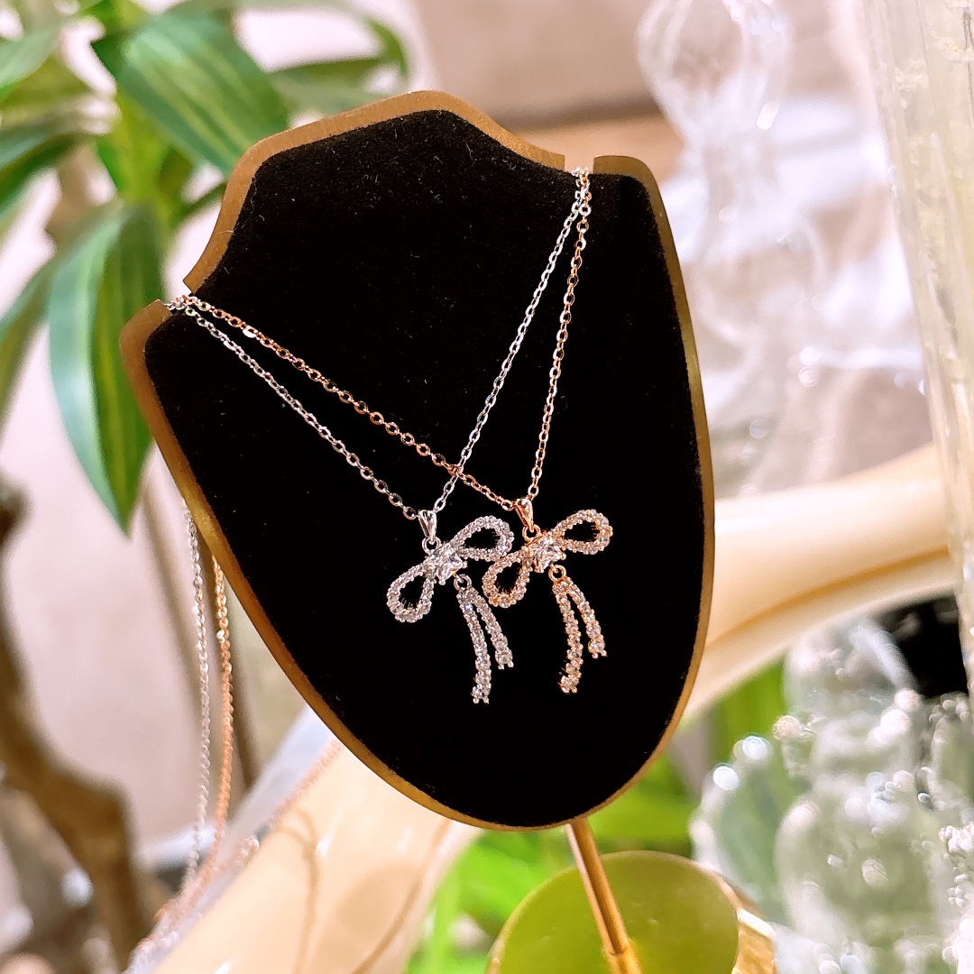 韓国風925シルバーネックレスシルバー ウェディングギフト