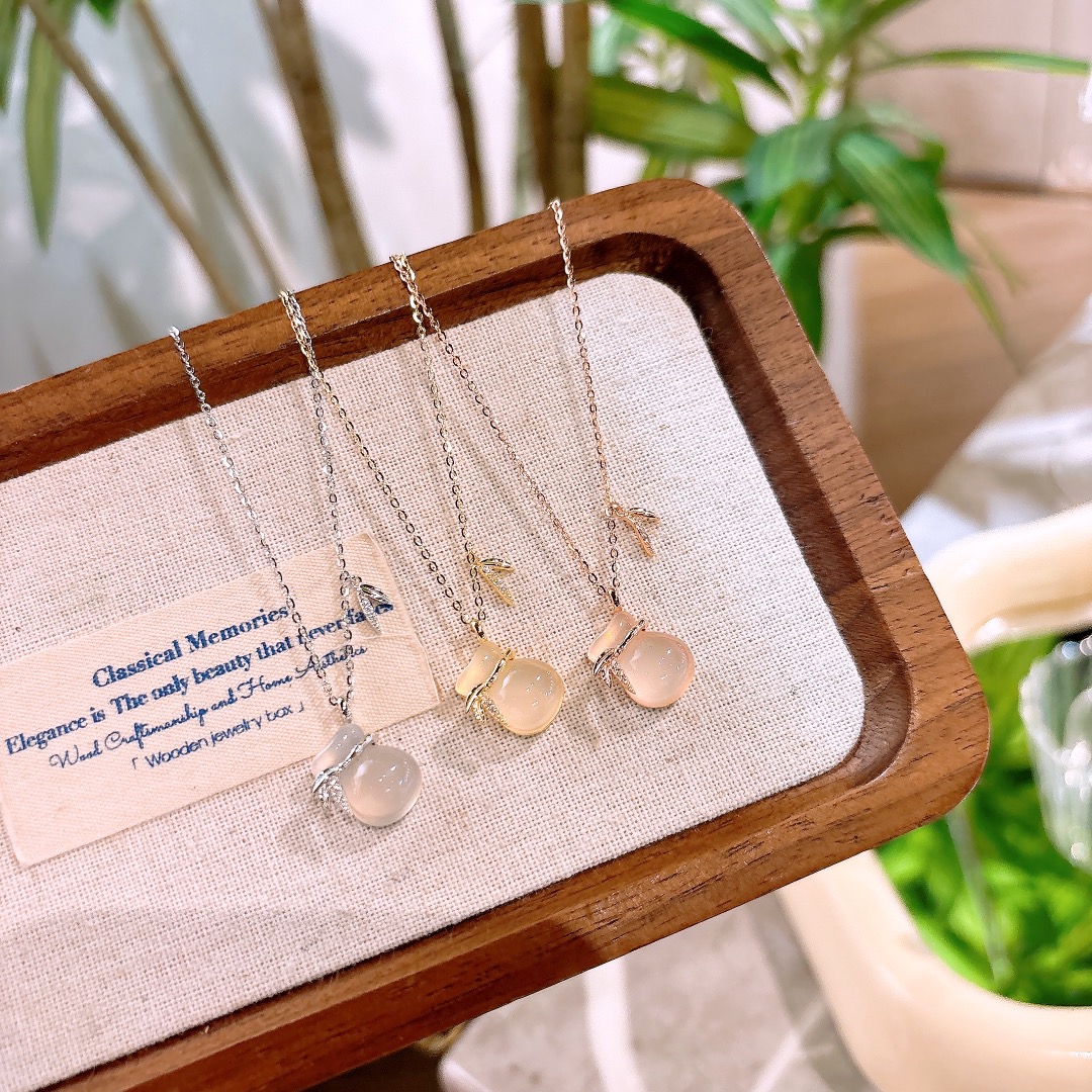 Nickelfreies Silber Kette Ultra minimalistisch Alltag Gold