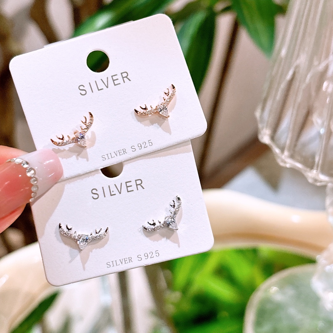 Fine Silver Earrings Ultra Minimal Engagement Silver