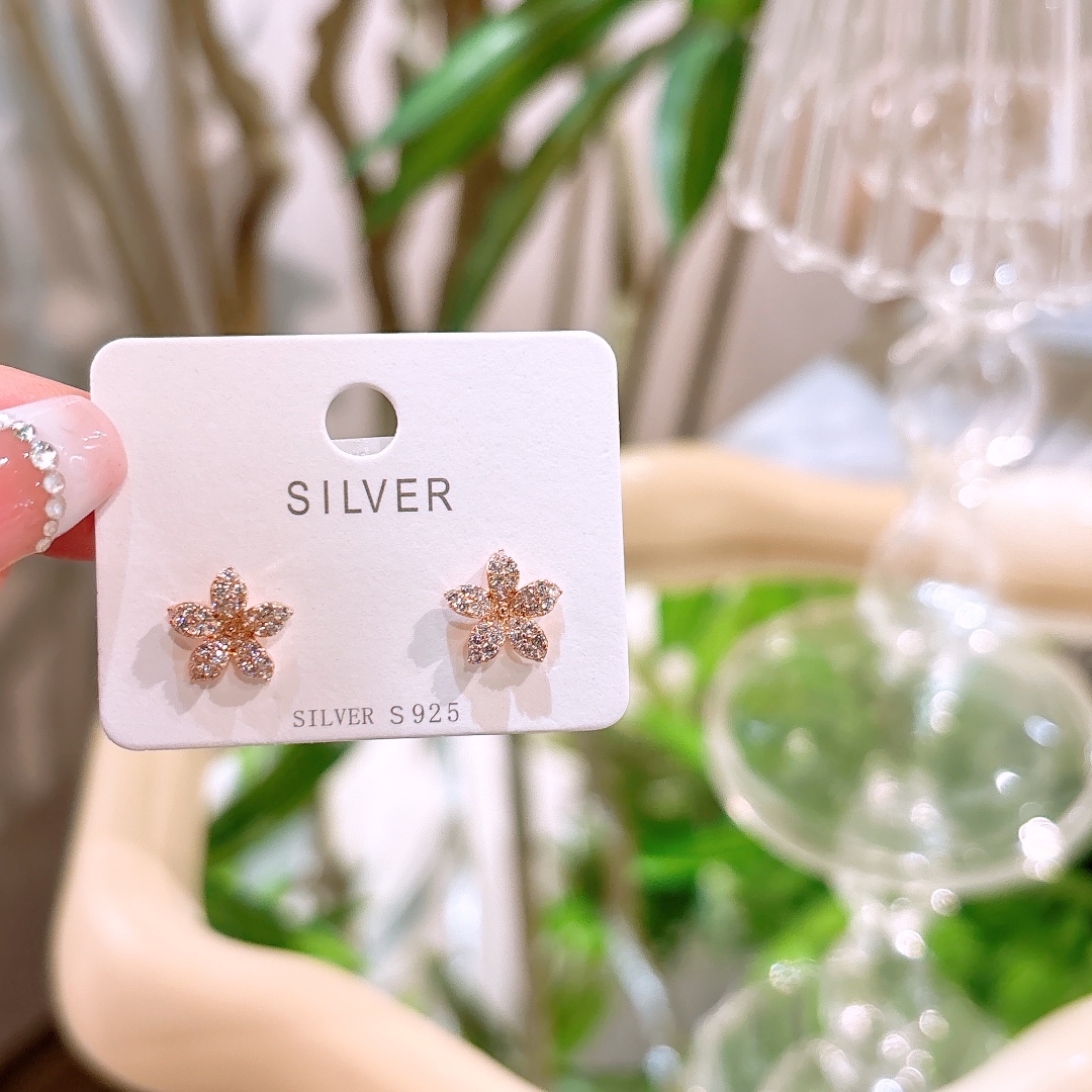 925 Silver Earrings Ethereal Birthday Silver