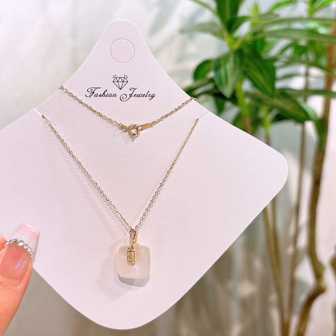 S925 Sterling Silver Necklace Artistic Mother's Day Silver