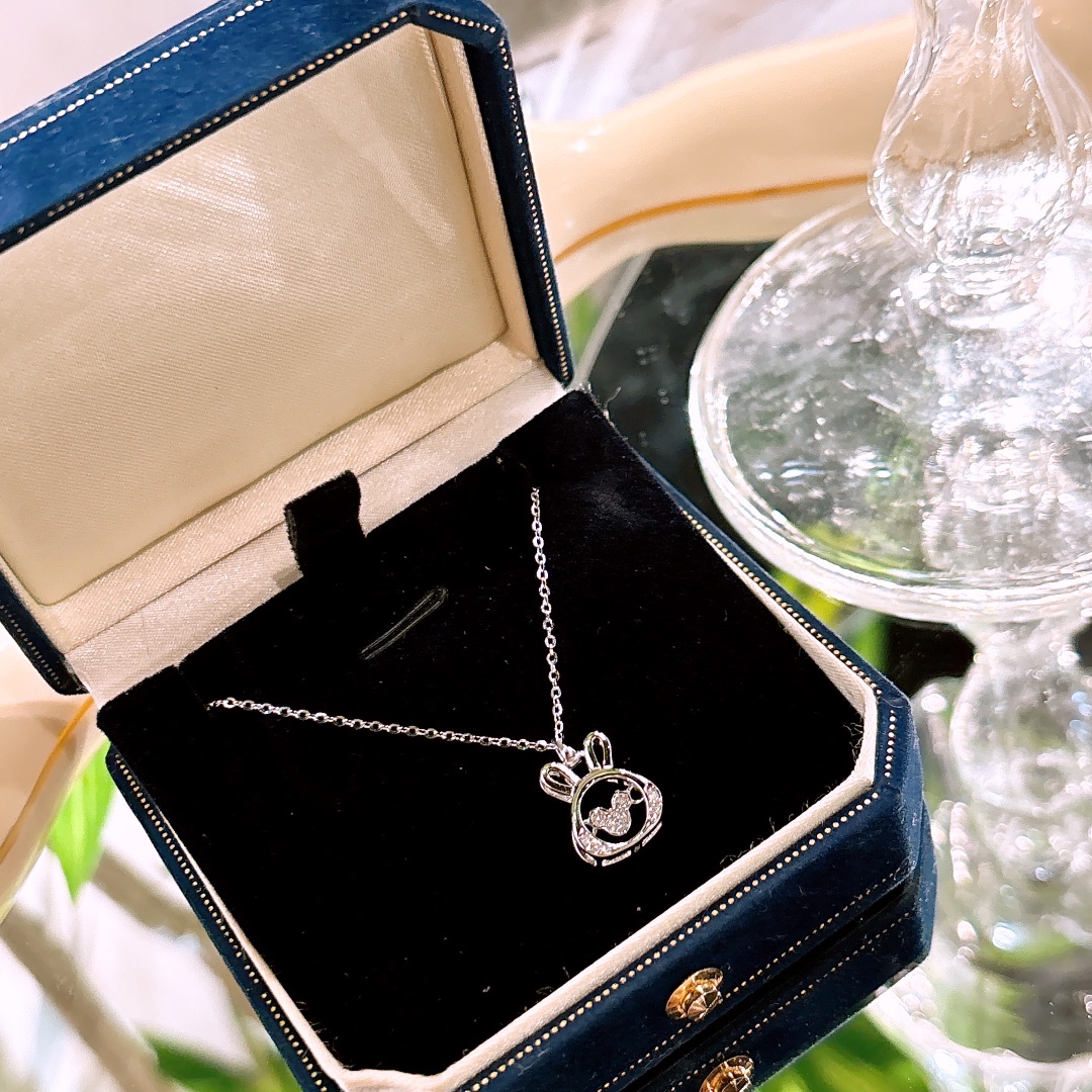 Fine Silver Necklace Sweet & Cool Workplace Silver