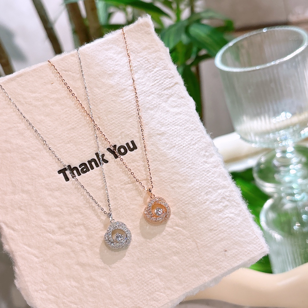 Hypoallergenic Silver Necklace Sweet Gift for Her Gold