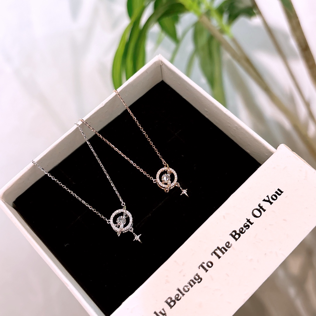 Hypoallergenic Silver Necklace Ultra Minimal Christmas Gold