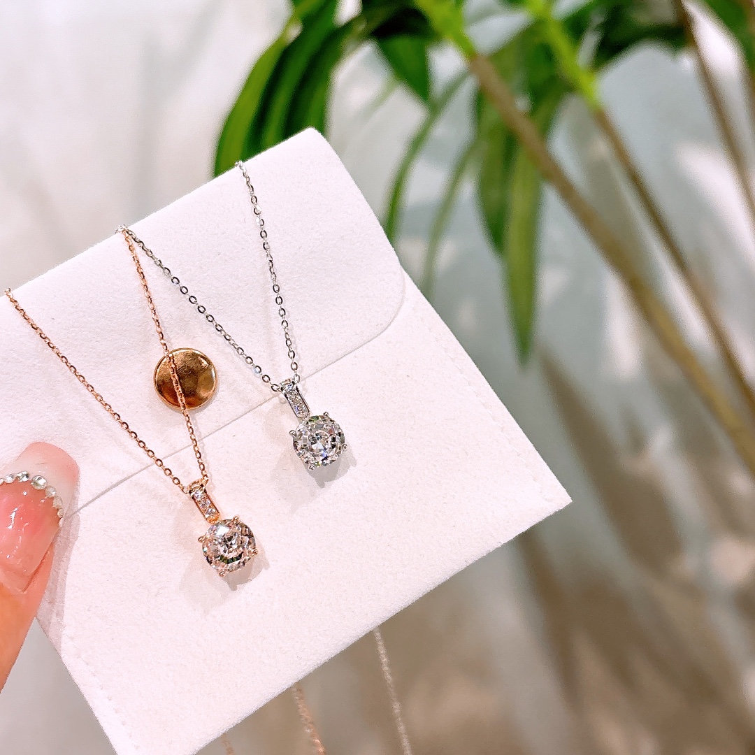 Low Allergy Silver Necklace Korean Style Spring Festival Gold