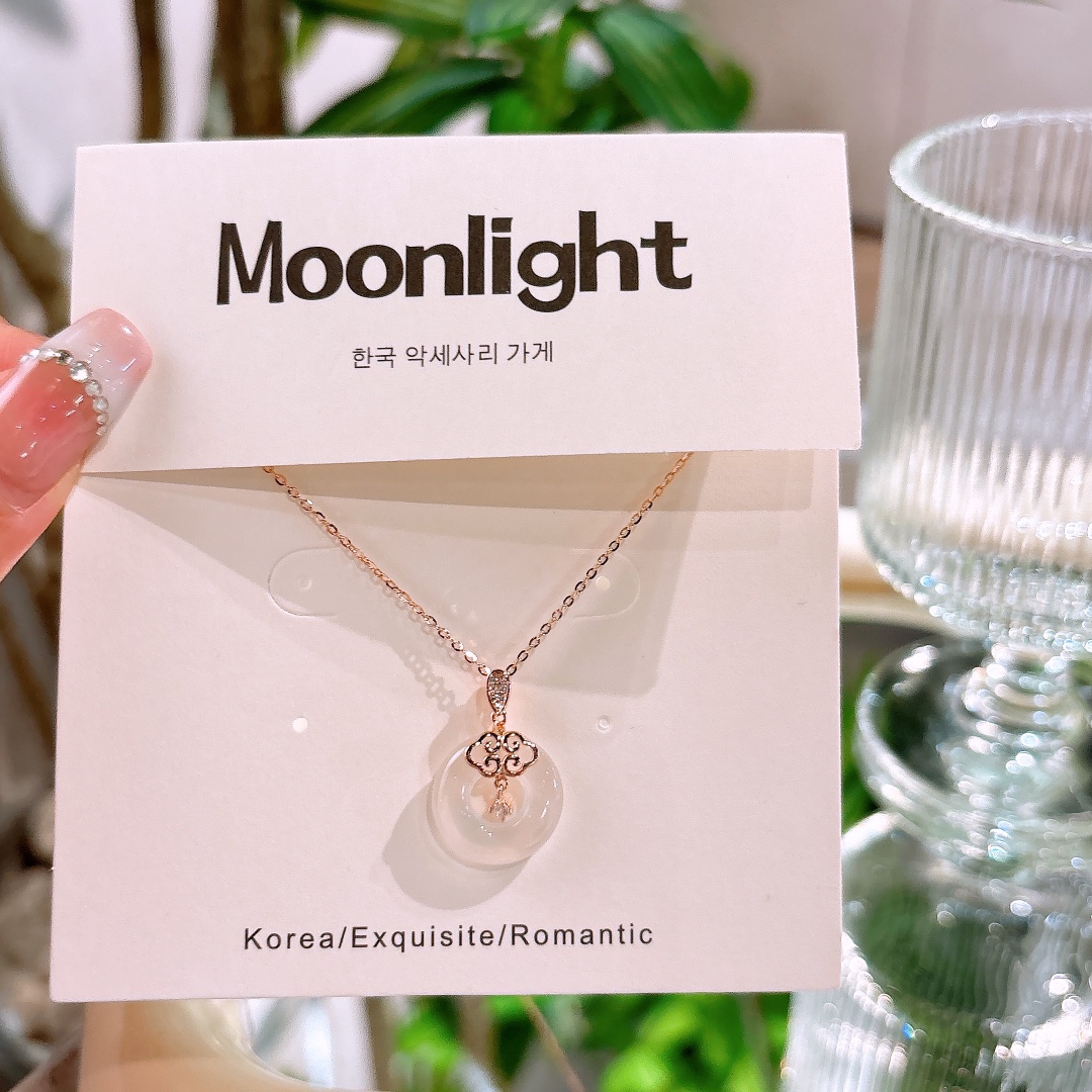 S925 Sterling Silver Necklace Precision Birthday Silver