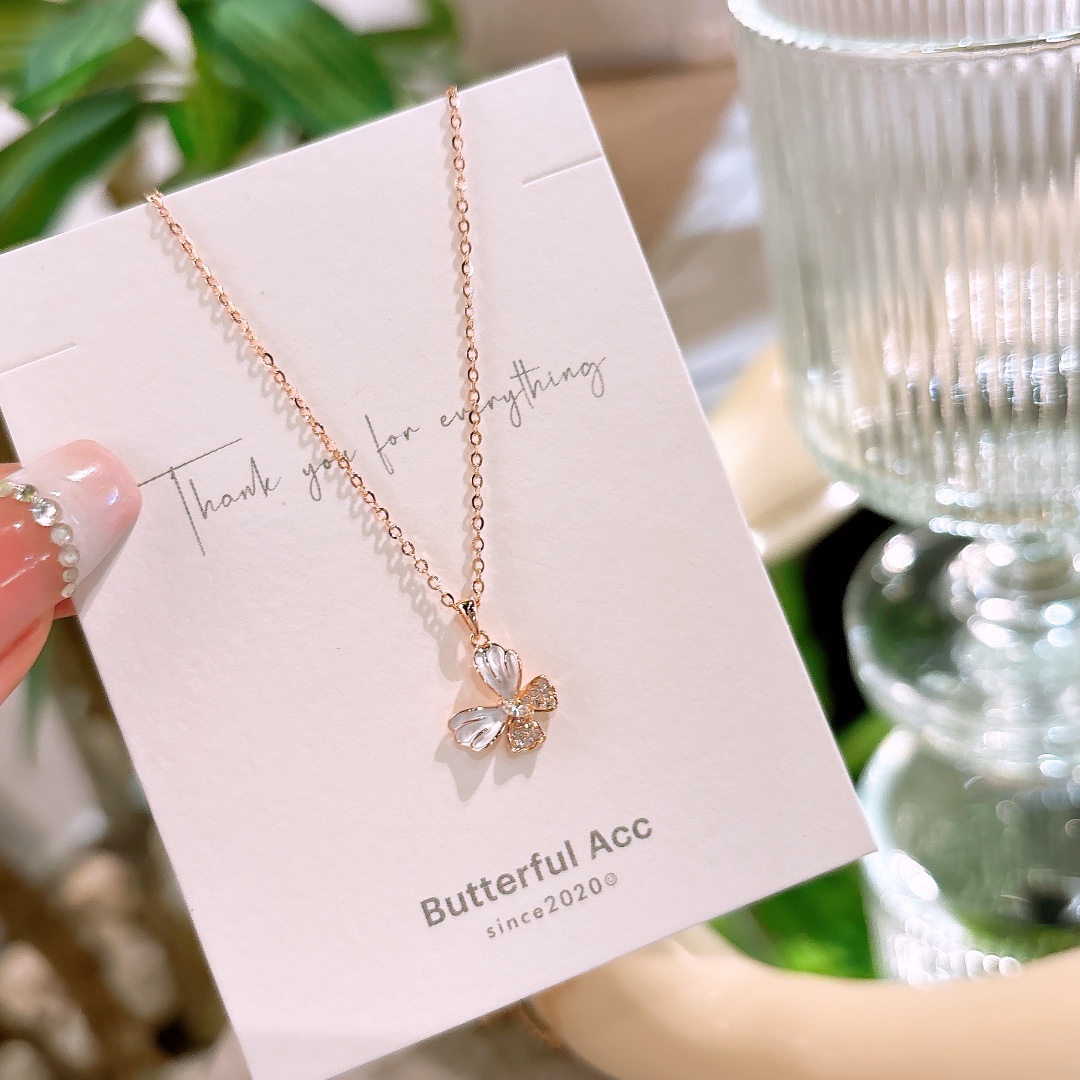 レトロ925シルバーネックレスゴールド クリスマス