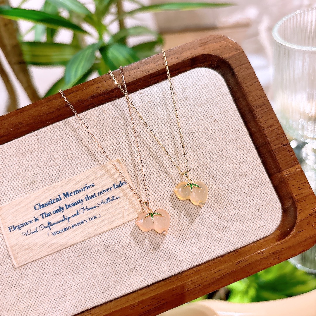 S925 Sterling Silver Necklace Cute Gift for Her Gold