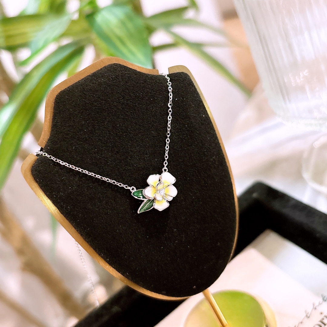 Nickelfreies Silber Kette Künstlerisch Jahresfeier Gold