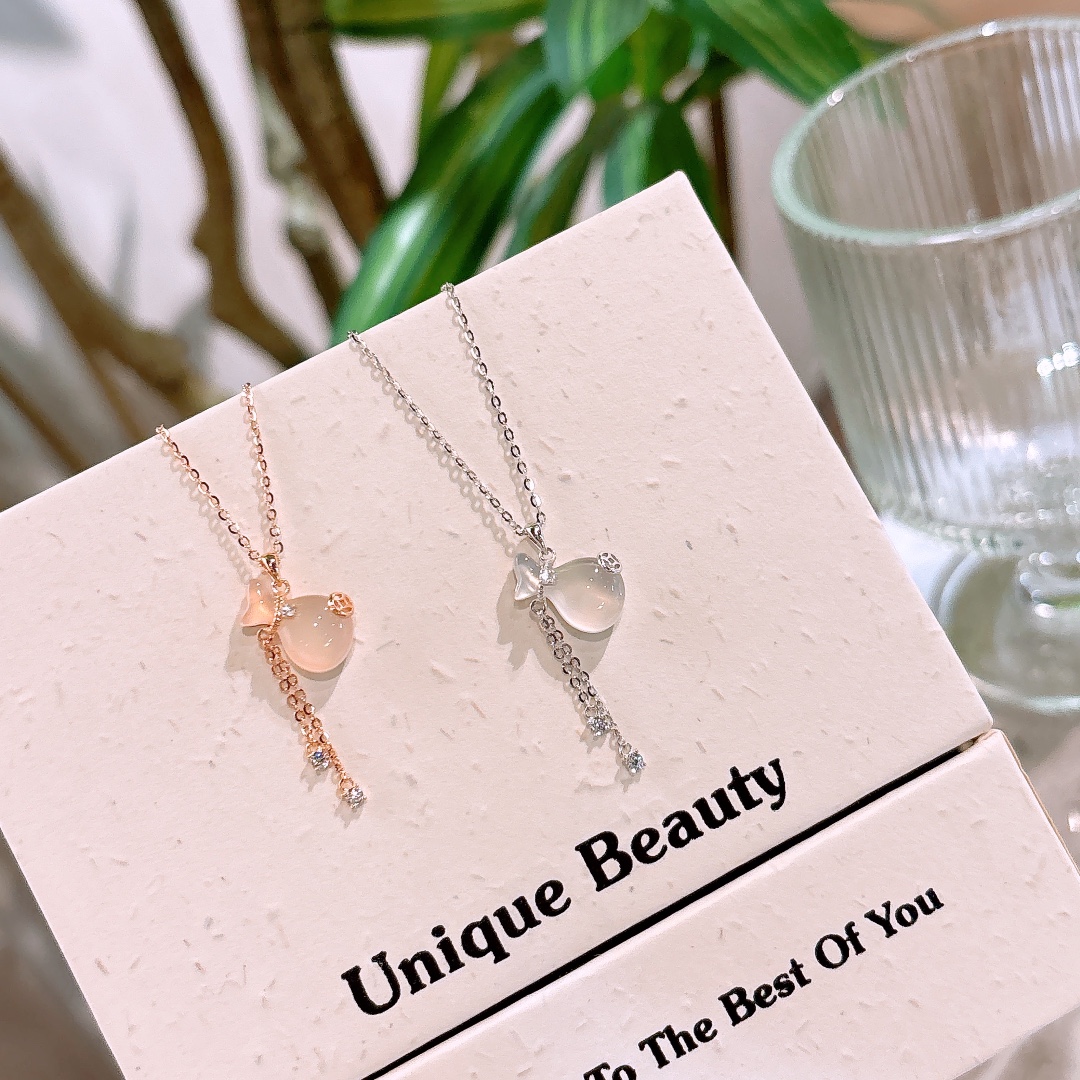 Hypoallergenic Silver Necklace Unique Mother's Day Gold