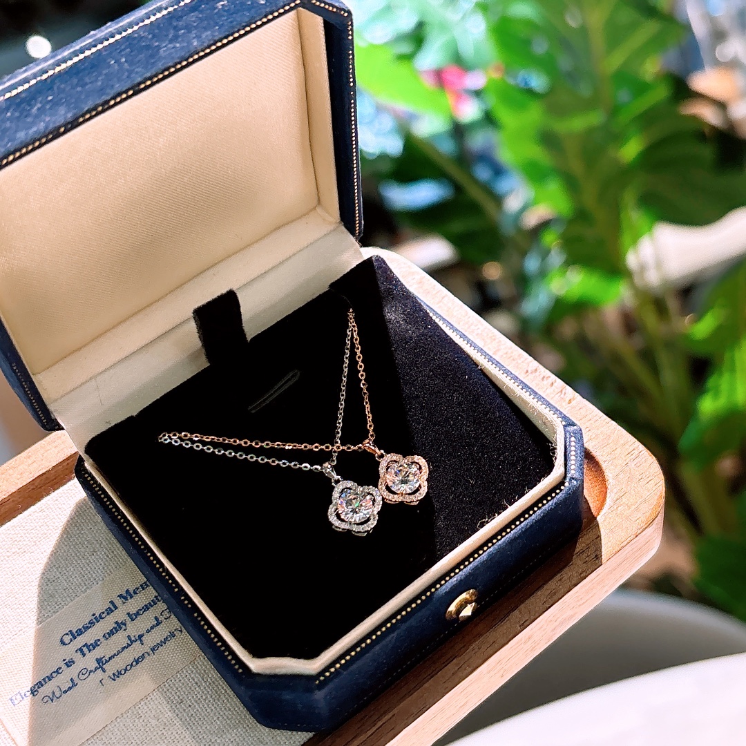 Nickel Free Silver Necklace Pure Mother's Birthday Gold