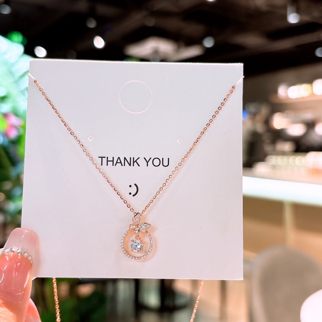 甘辛低アレルギー銀ネックレスシルバー 新年