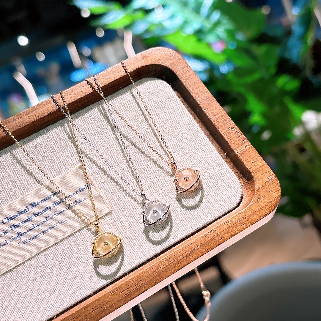 優しい低アレルギー銀ネックレスゴールド 先生の日