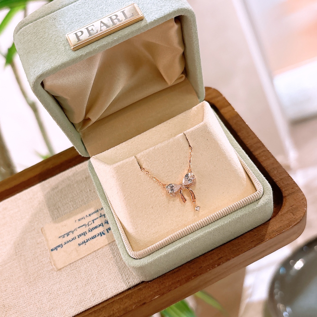 Nickel Free Silver Necklace Ins Style Engagement Silver