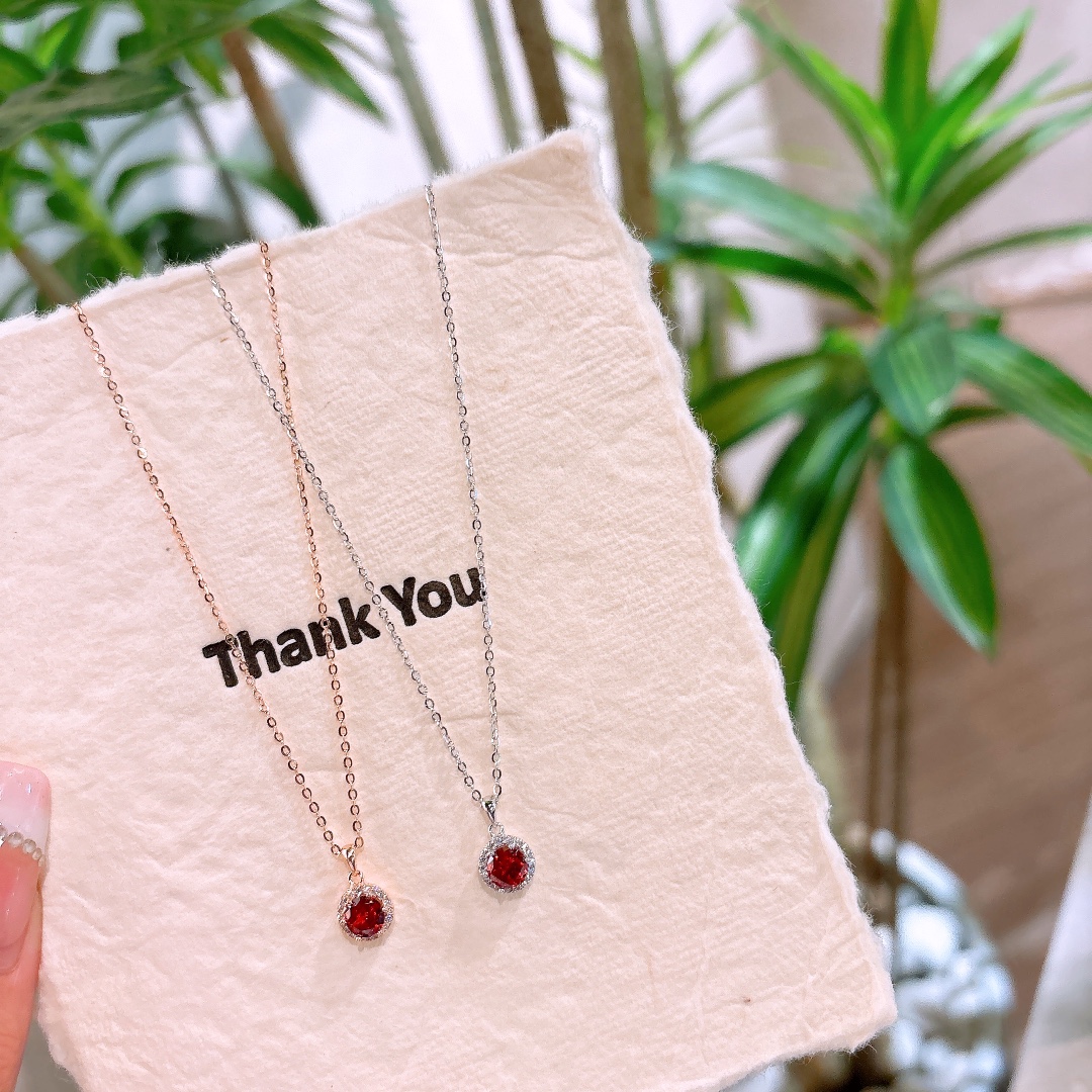 Solid Silver Necklace Chic Mother's Day Gold