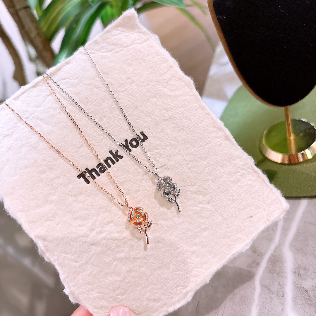 ラグジュアリー925シルバーネックレスシルバー 父の日