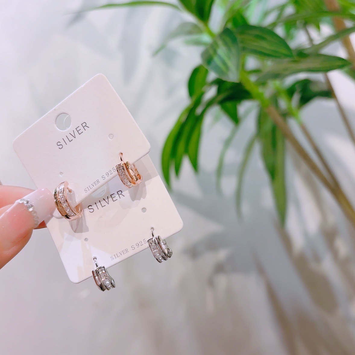 Low Allergy Silver Ear Cuffs Playful Housewarming Silver