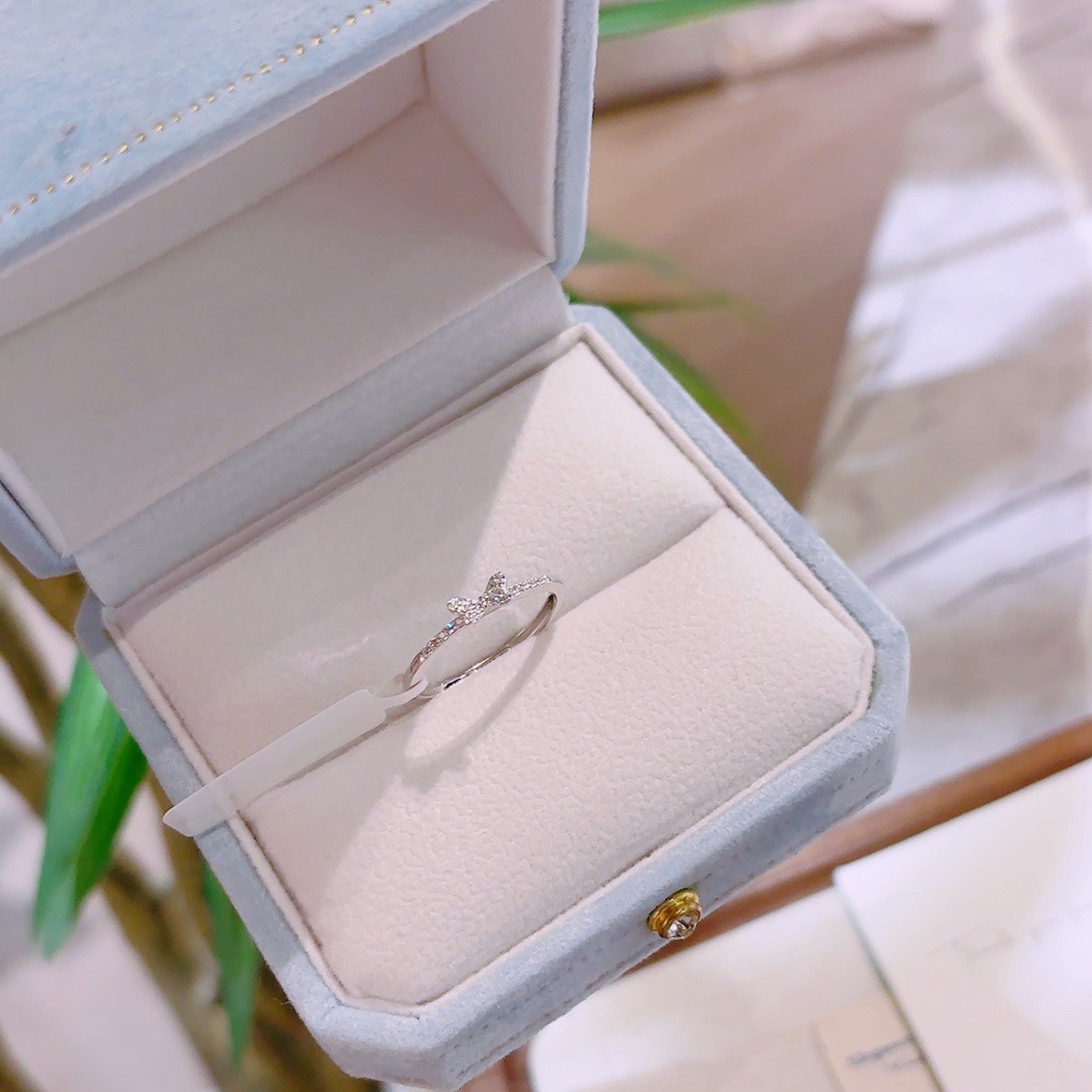 S925 Sterling Silver Ring Precision Travel Gold