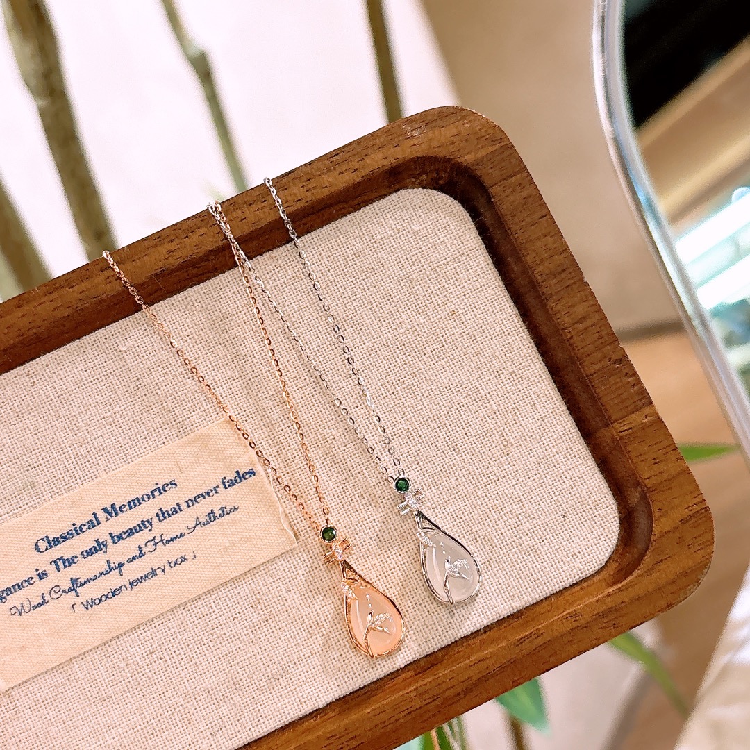 Fine Silver Necklace Dainty Annual Party Silver