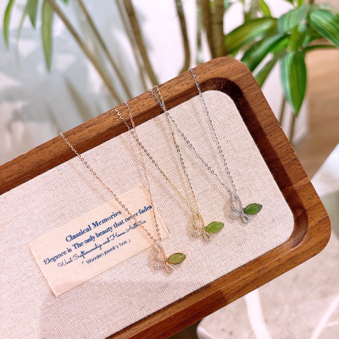 Fine Silver Jasper Necklace Precision Spring Festival Gold