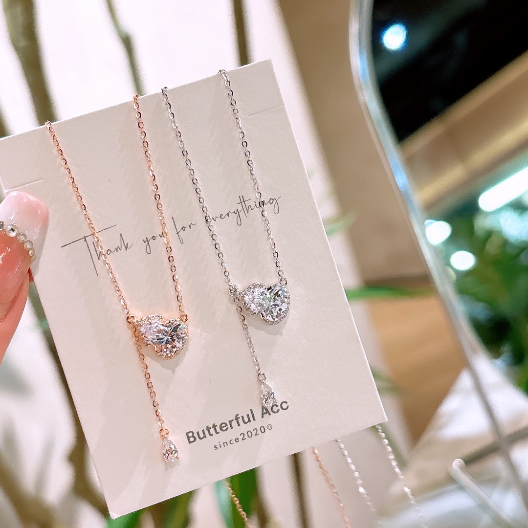 フレンチファインシルバーネックレスシルバー 誕生日