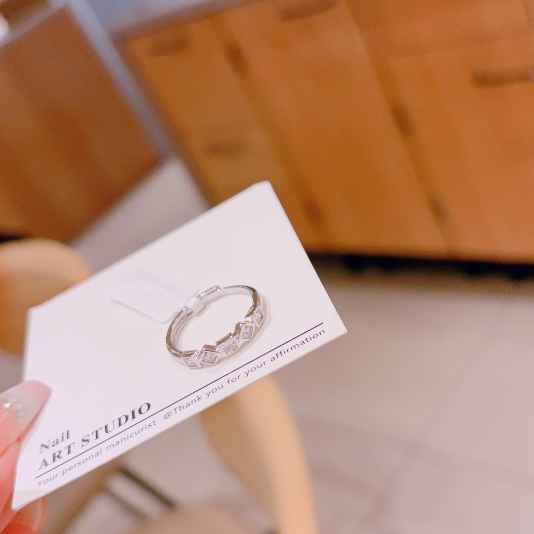 アーティスティック低アレルギー銀リングゴールド 春節