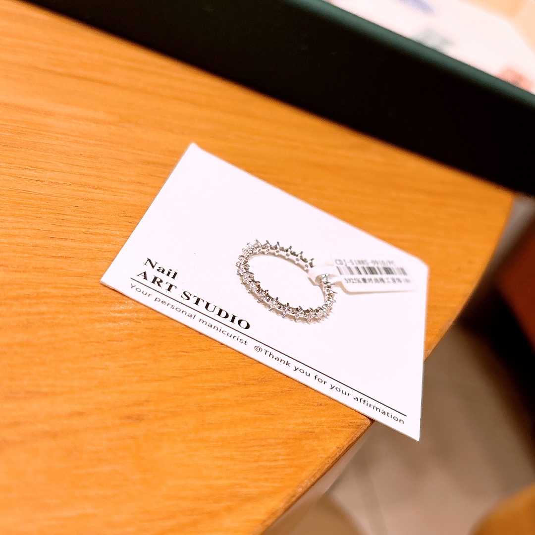 Low Allergy Silver Ring Sweet & Cool Confession Gold