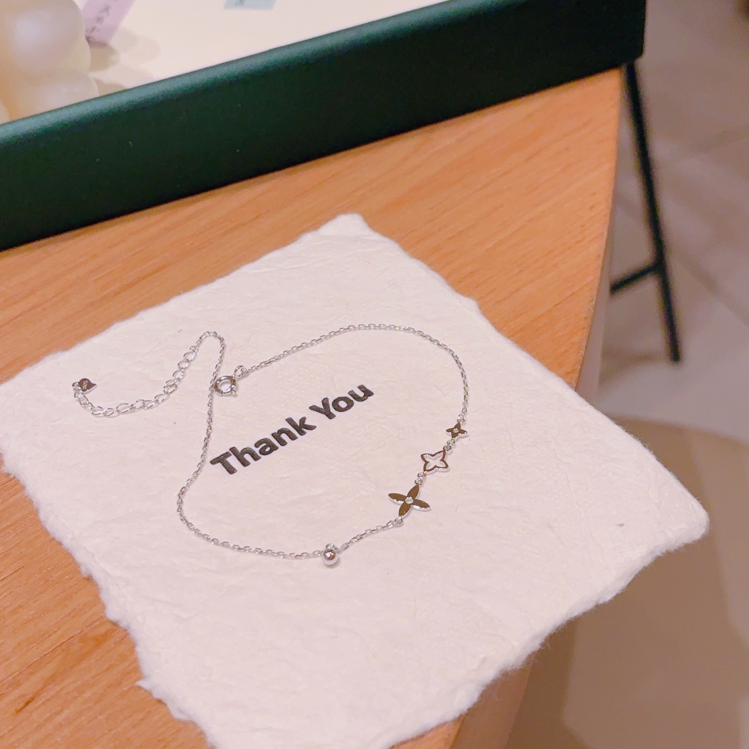 ロマンチック高品質シルバーブレスレットシルバー 母の誕生日