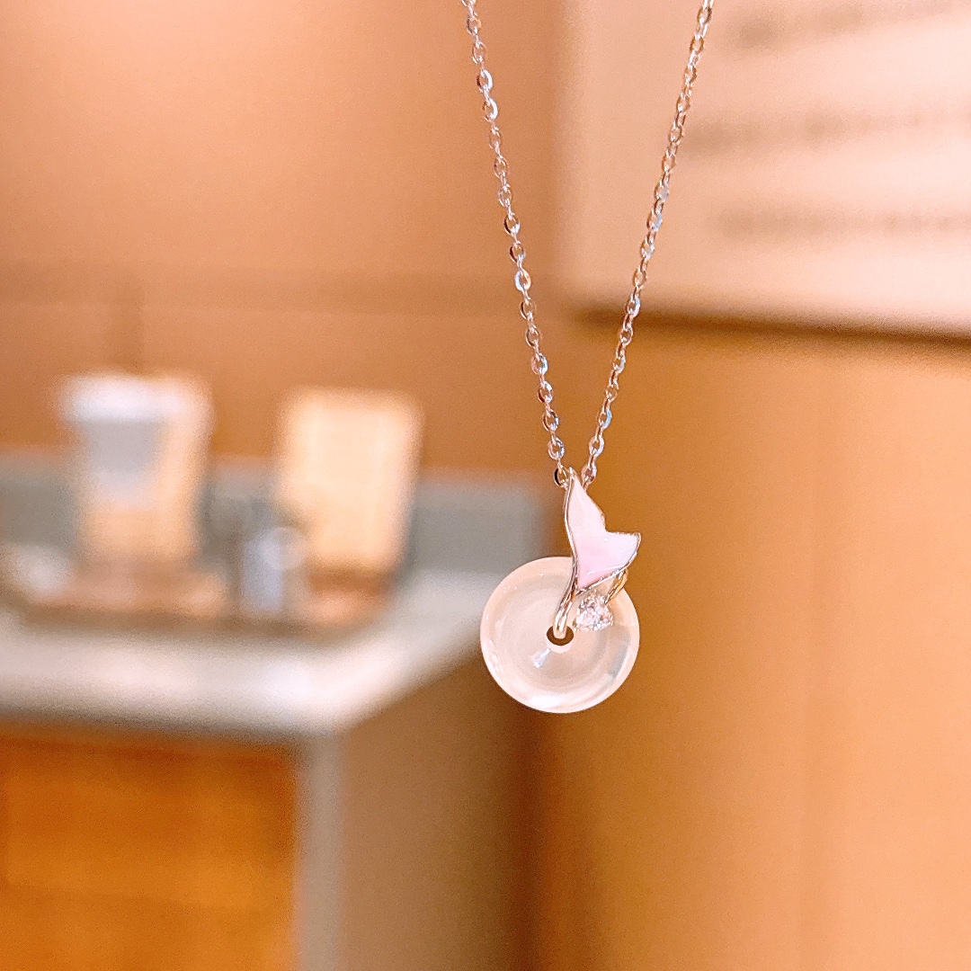 ガーリー低アレルギー銀ネックレスゴールド 職場