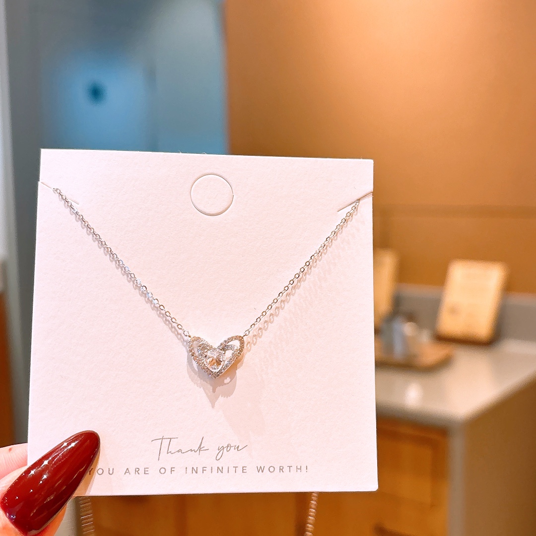 Nickelfreies Silber Kette Künstlerisch Geburtstag Gold