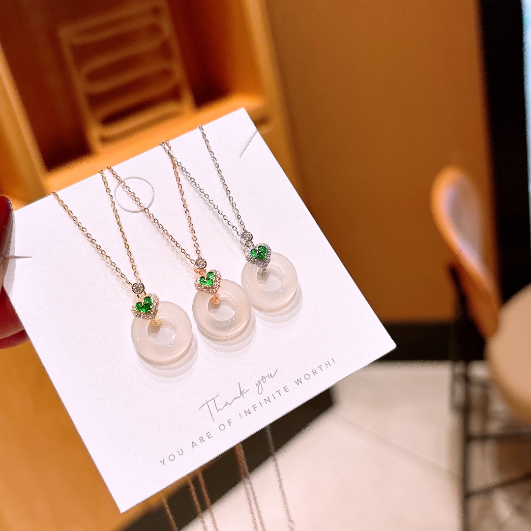 Nickel Free Silver Necklace Lively Teacher's Day Silver