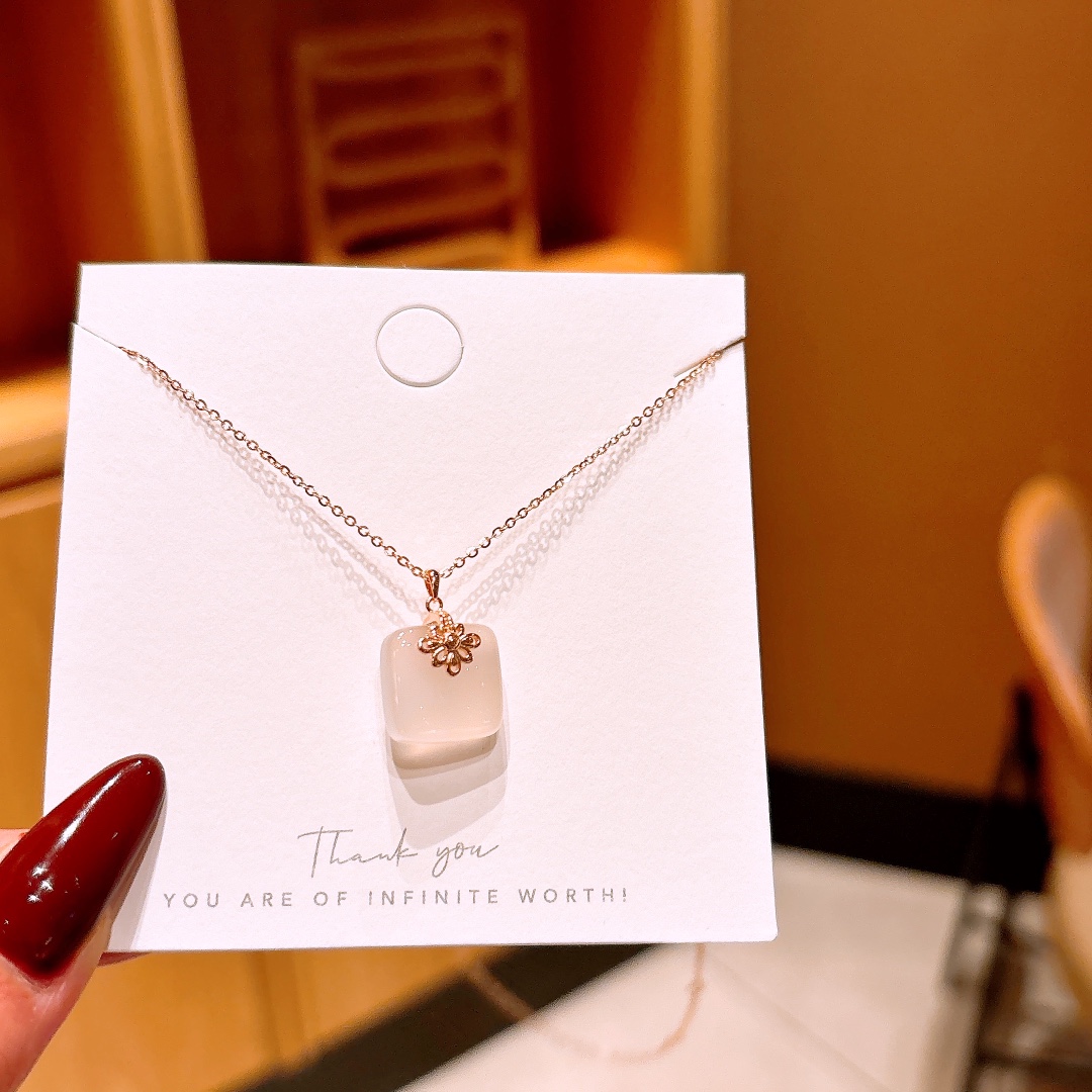 S925 Sterling Silver Necklace Precision Party Silver