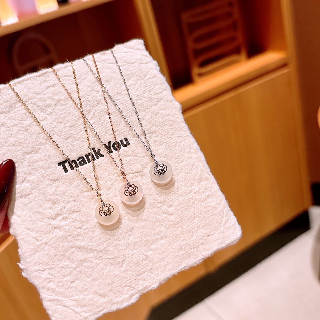 Hypoallergenic Silver Necklace Soft Workplace Gold