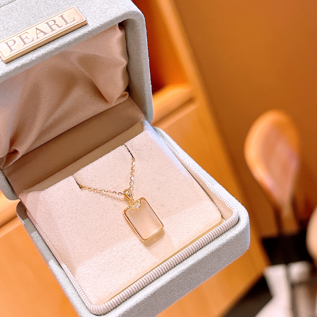 Low Allergy Silver Necklace Korean Style Spring Festival Silver