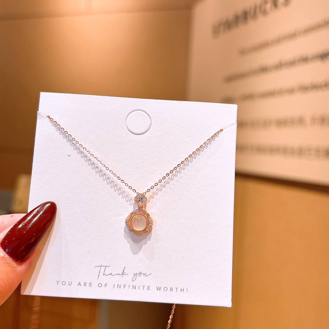 Low Allergy Silver Necklace Gentle Confession Gold