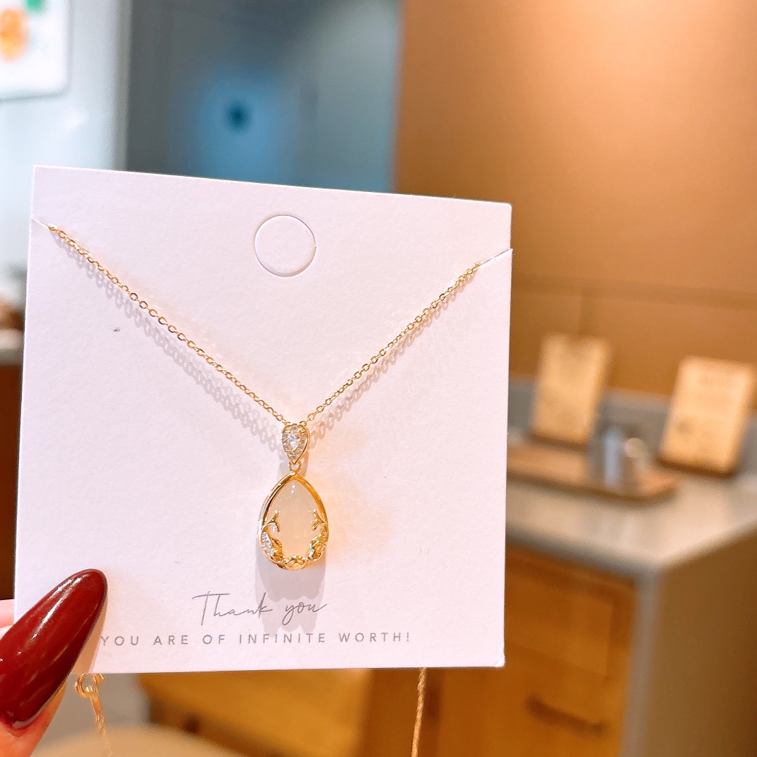 フレンチ低アレルギー銀ネックレスシルバー 自分へのご褒美