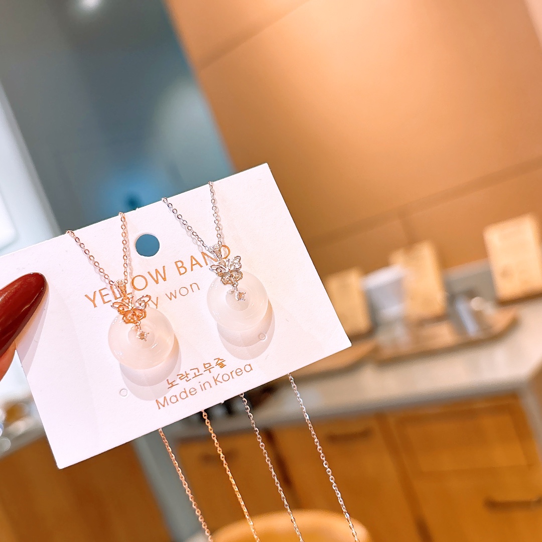 Low Allergy Silver Necklace Artistic Party Gold