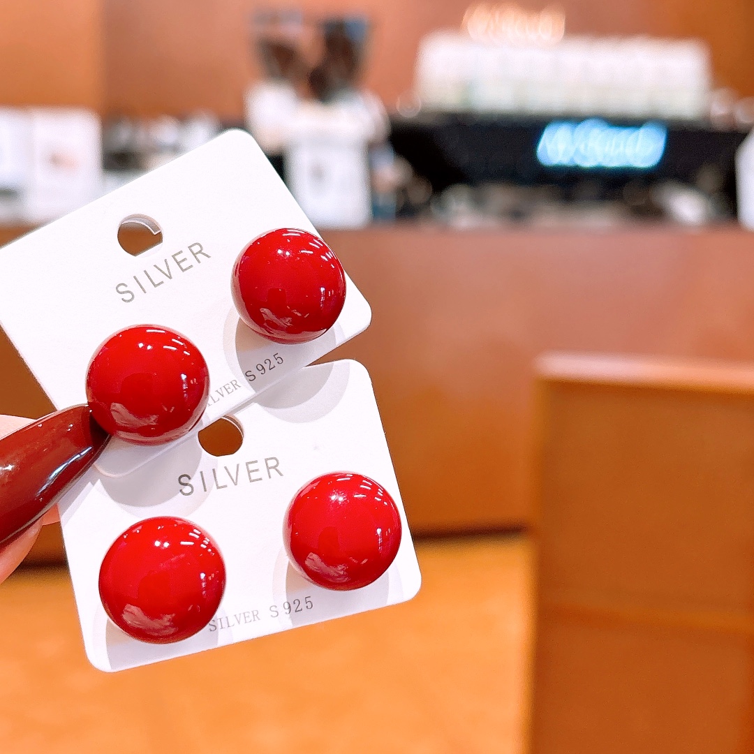 Fine Silver Earrings Minimalist Christmas Silver