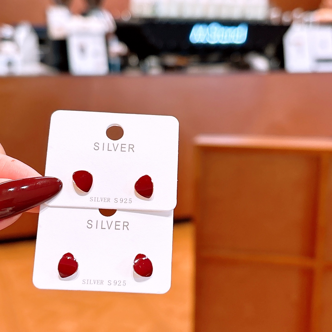 Low Allergy Silver Earrings Delicate Graduation Silver