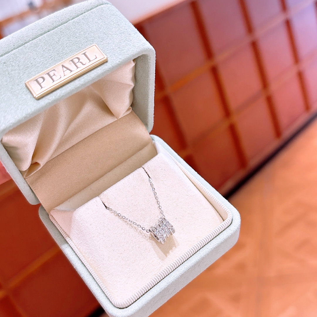 Low Allergy Silver Necklace Fresh Mother's Birthday Silver