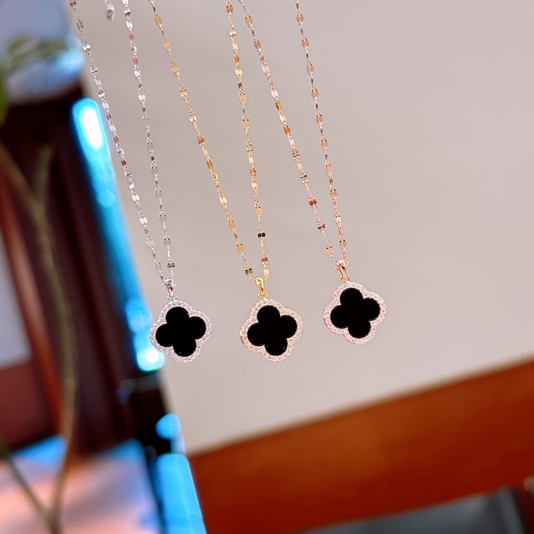 Solid Silver Necklace Sweet Gift for Her Gold