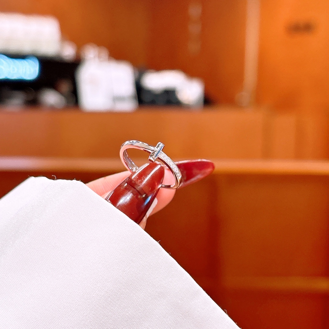 Solid Silver Ring Intellectual Wedding Favor Silver