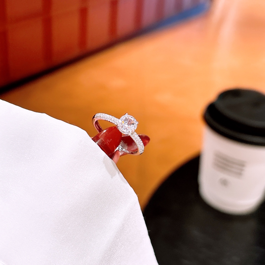 Nickel Free Silver Ring Vintage Mother's Birthday Gold