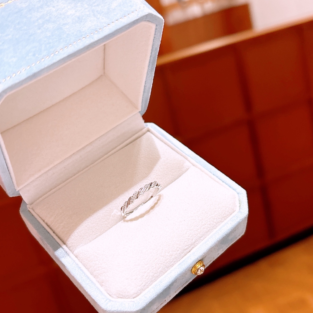 Nickel Free Silver Ring Delicate Wedding Registration Silver