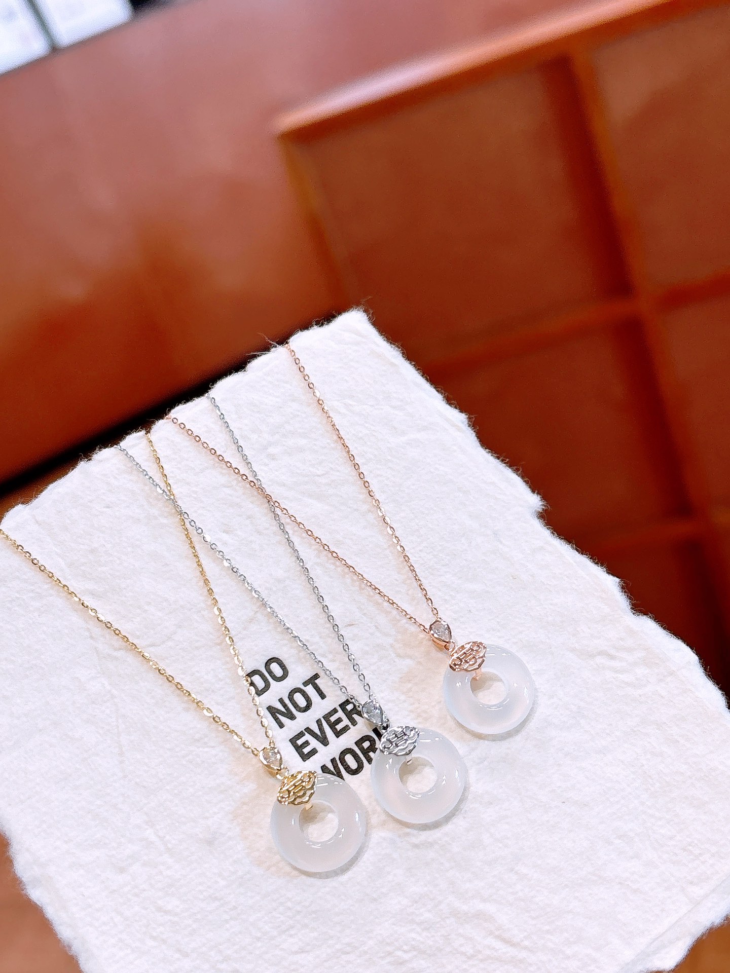 925 Silver Necklace Sweet & Cool Annual Party Silver