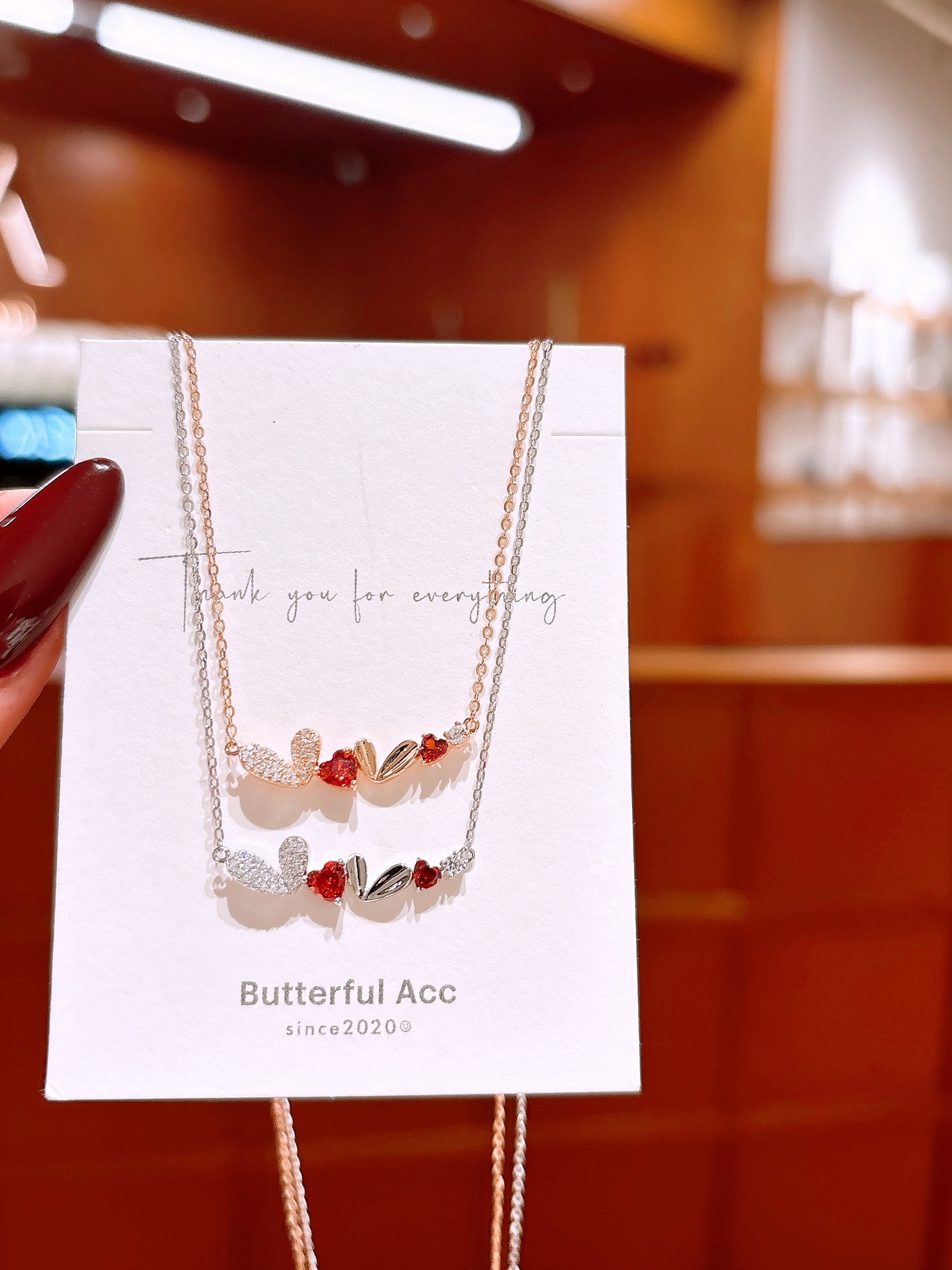 High Polish Silver Necklace Sweet Annual Party Silver